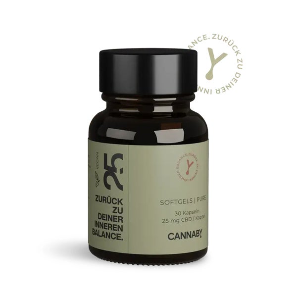 CANNABY Premuim CBD Soft - Kapseln 25mg Breitspektrum 25 St