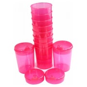 Medi-Inn Schnabelbecher Set 10 Unterteile + 20 Deckel 250 ml rot 1 St