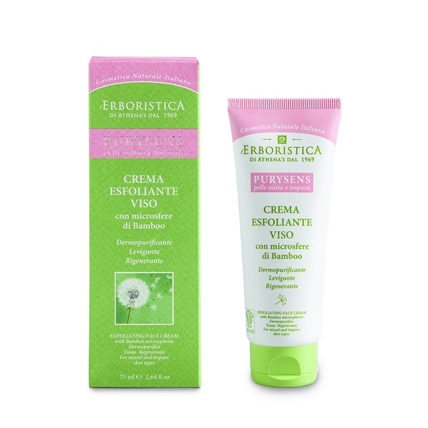 L'Erboristica Purysens Gesichtspeelingcreme für Mischhaut 75 ml
