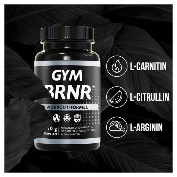 unterschied l arginin und l carnitin BRNR GYM BRNR Pre Workout Kapseln, L-Carnitin, Arginin 120 St online kaufen