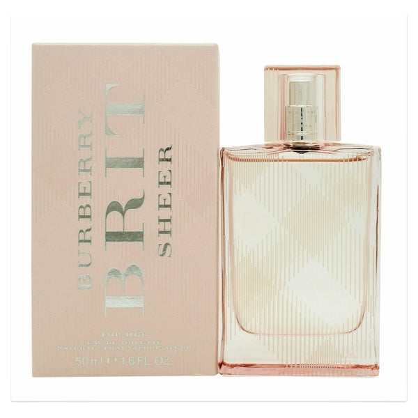 Burberry Brit Sheer for Her Eau de Toilette 50ml 0,5 l