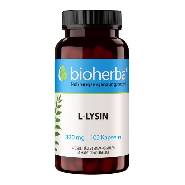 L-lysin 320 Mg Kapseln 100 St
