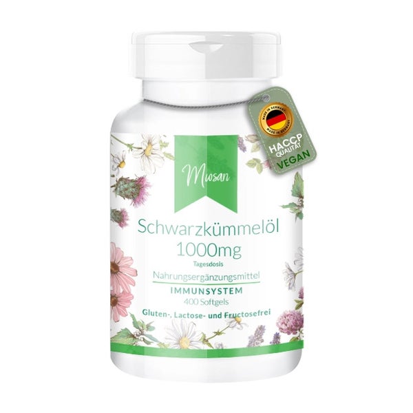 Schwarzkümmelöl 1000mg 400 St 400 St