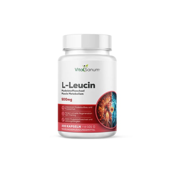 VitaSanum®-  L-Leucin  2000 mg 100 Kapseln  St