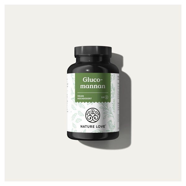 Glucomannan 120 Kapseln Nature Love  St
