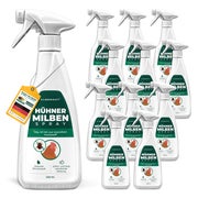Silberkraft Milbenspray Hühner 12 x 500 ml 6000 ml