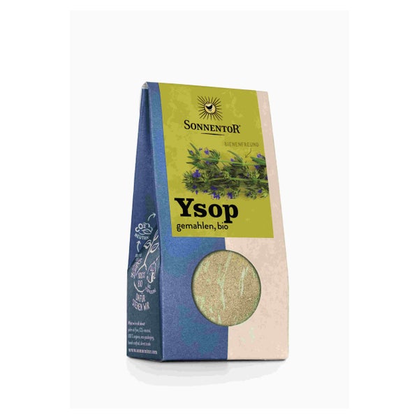 Ysop gemahlen bio 25 g – Intensives Bio-Gewürz für vielfältige Gerichte
