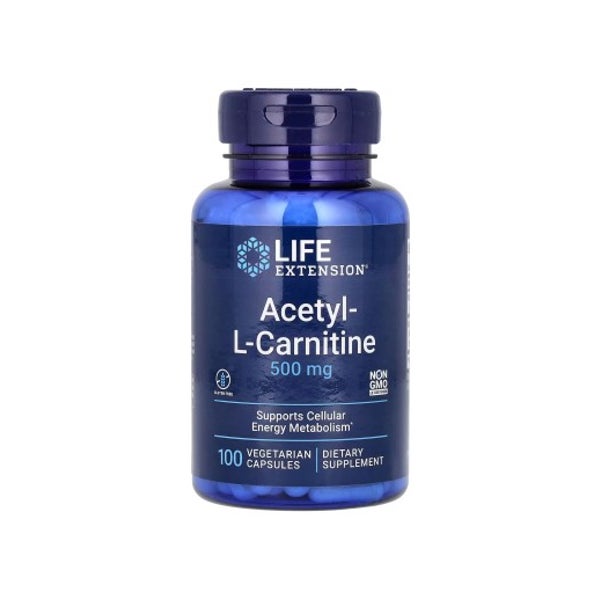 Acetyl-L-Carnitin 500 mg, vegetarische Kapseln 100 St