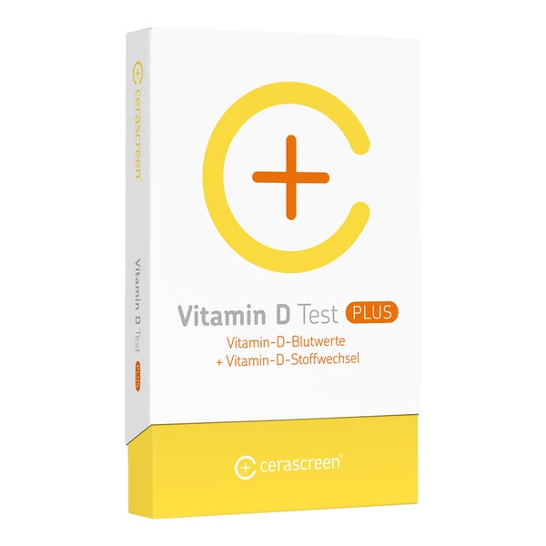 Cerascreen Vitamin D Plus Blutwerte+Stof 1 St
