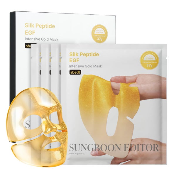 SUNGBOON EDITOR Silk Peptide EGF Intensive Gold Mask 4ea 4 St