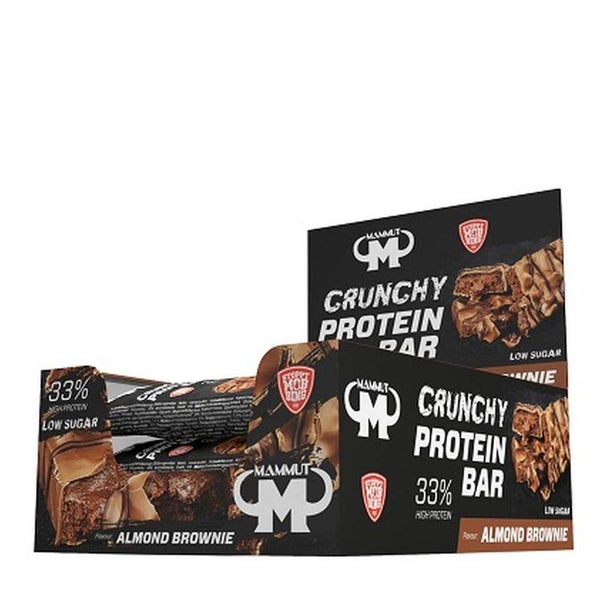 Mammut Crunchy Protein Bar 12xAlmond Brownie 45 g