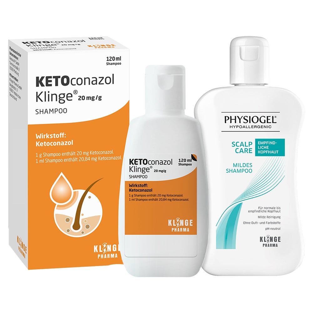 Keto+ Physiogel ScalpCare Mildes Shampoo 1 Set