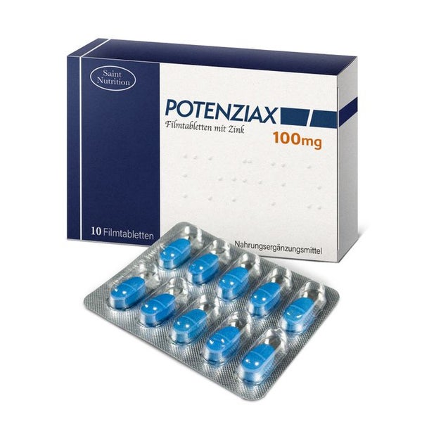 Potenziax® 100mg Filmtabletten - für den aktiven Mann 100 mg