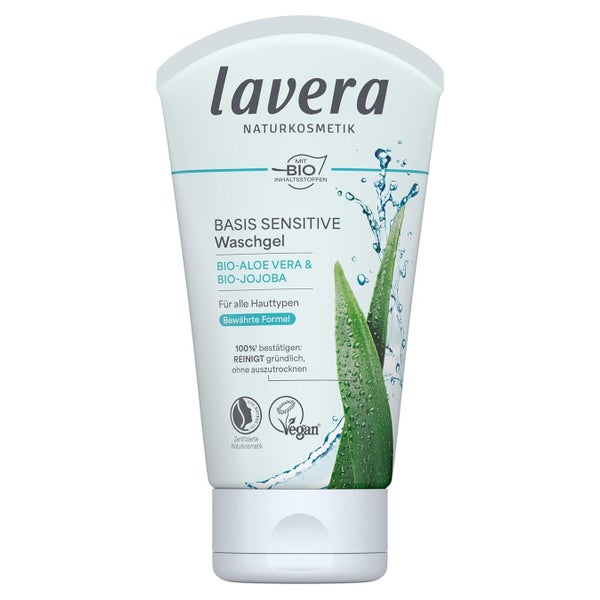 lavera basis sensitiv Waschgel Gesichtsreinigung 125 ml