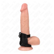 Kink - Penisring aus Leder mit verstellbarem Hakenverschluss 1 St