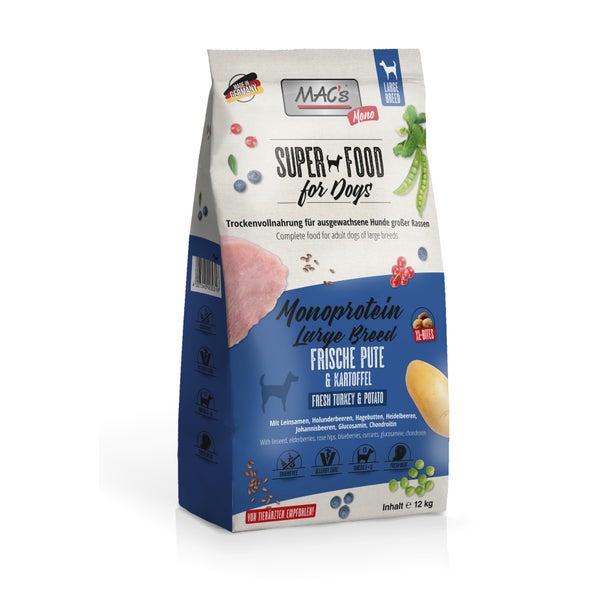 MAC's DOG - Monoprotein Large Breed 12 kg