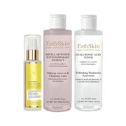 Mizellenwasser Mit Rosmarinextrakt + Toner + Elixier-Serum Set 1 St