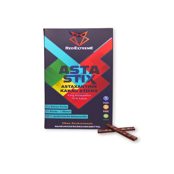 Redextreme Astastix Kakao+astaxanthin Sticks 31 St