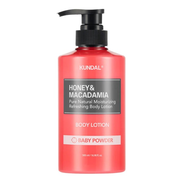 Honey & Macadamia Pure Body Lotion Baby Powder 500 ml