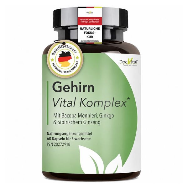 DocVital Gehirn Vital Komplex Kapseln 60 St