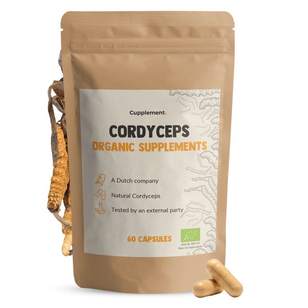 Cupplement - Cordyceps  500 mg BIO - Kapseln 60 St