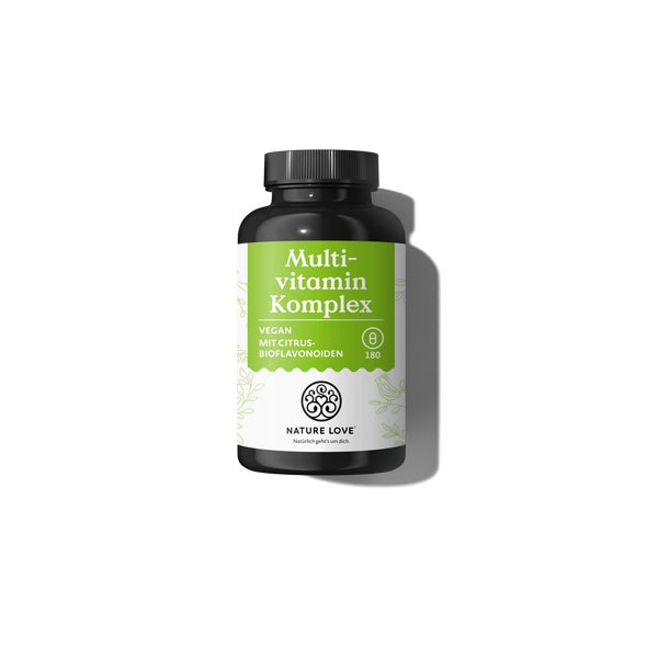 Multivitamin Komplex 180 Kapseln Nature Love St