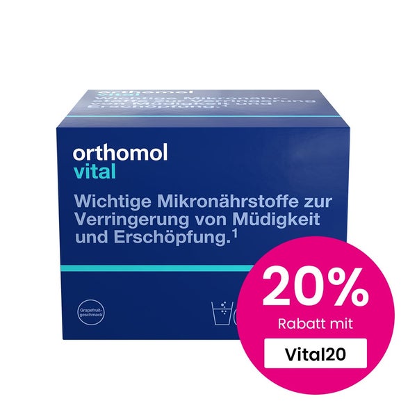 Orthomol Vital Granulat/Tabletten/Kapseln Grapefruit 30 St