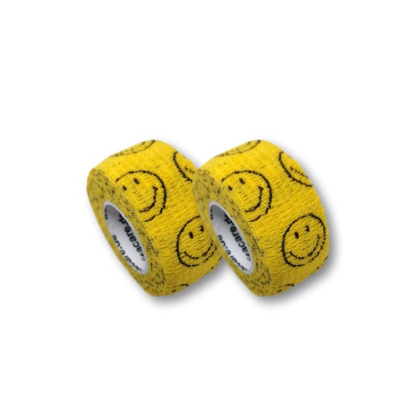 LisaCare Fingerpflaster 2,5cm x 4,5m - 2er Smiley Gelb 2 St