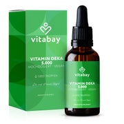 Produktabbildung: DEKA Öl 5000 IE Vitamin D3+K2+A+E 1800 Tropfen 60 ml