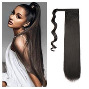 Pferdeschwanz Clip in Extensions Haarverlängerung 55 cm Dunk 1 St