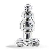 Lovelyness - Analplug aus Glass mit Rippen