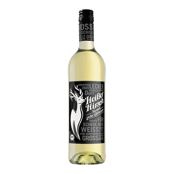 Heißer Hirsch Bio Glühwein weiß 750 ml