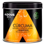Produktabbildung: Aldous Bio - Bio Kurkuma - 250 Kapseln 203 g
