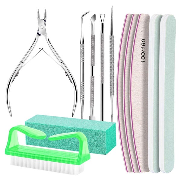 Nagelfeile 100/180 Buffer Gelnägel Maniküre Set Feilen Nagel 1 St