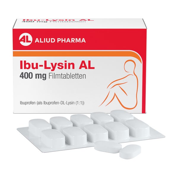 Ibu-lysin AL 400 mg Filmtabletten 50 St