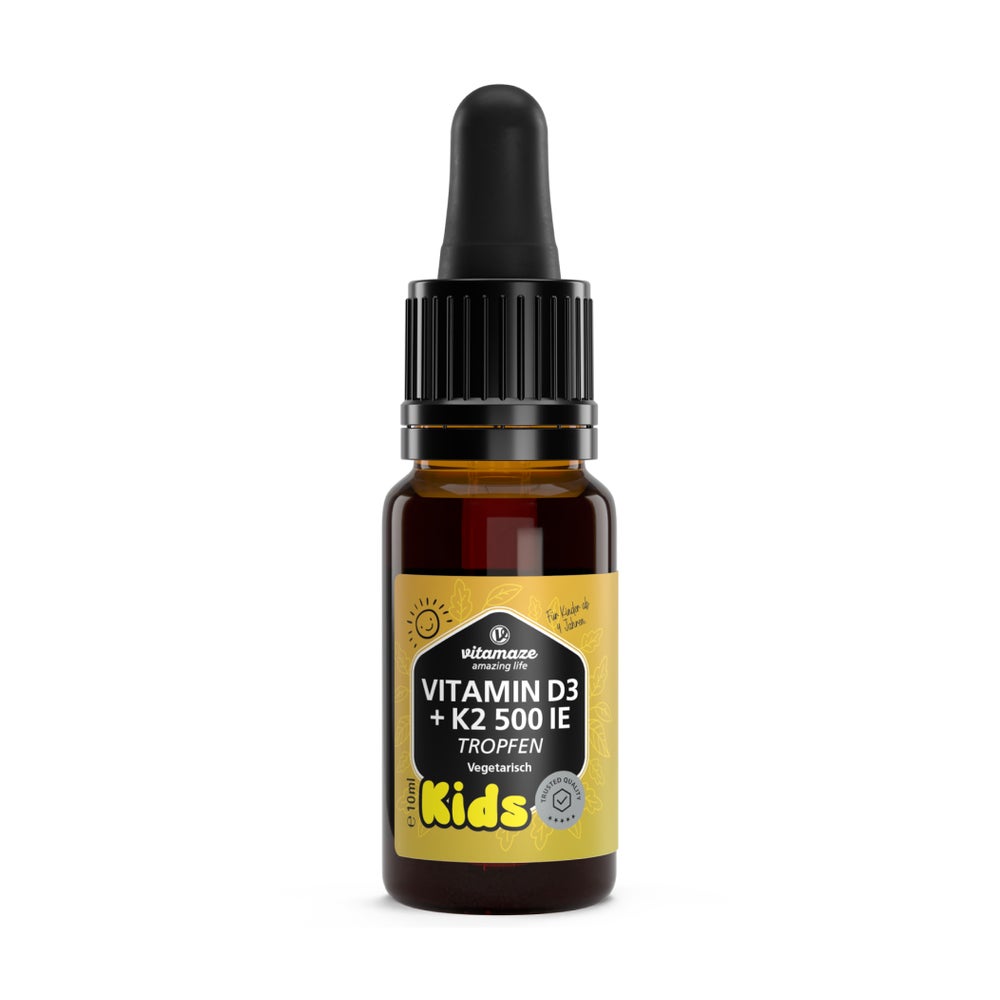 Vitamin D3 K2 500 I.e. Kinder Tropfen 10 ml
