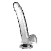 King Cock - Clear Dildo mitHoden
