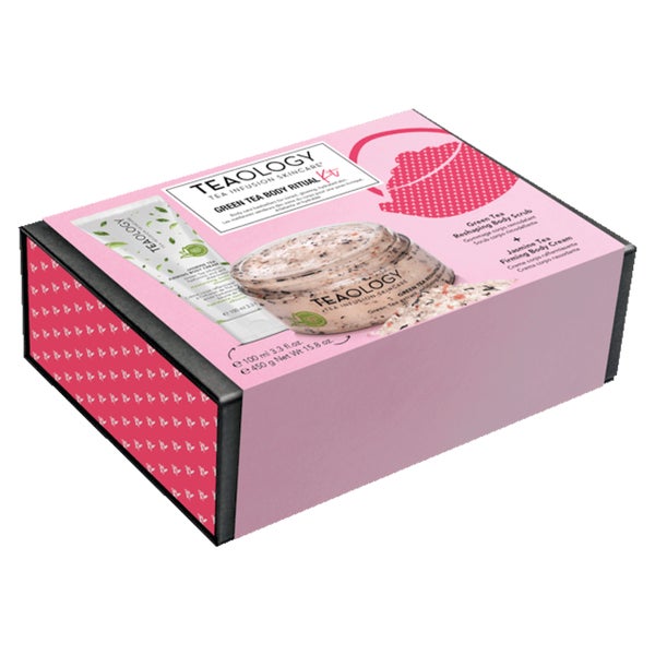 Green Tea Body Ritual Kit = Green Tea Respaping Body Scrub 4