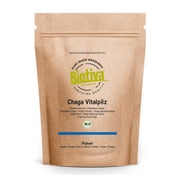 Biotiva Chaga Pilz Pulver Bio 250 g