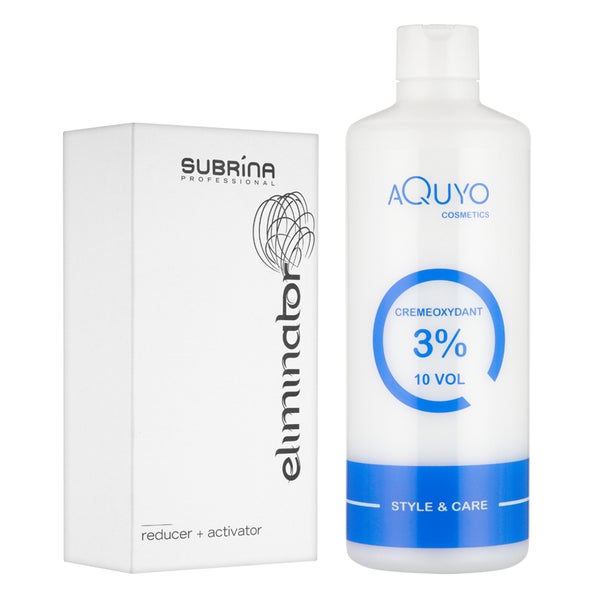 Haarfarben Entferner + Creme Oxydant Entwickler 3% 500ml 1 St