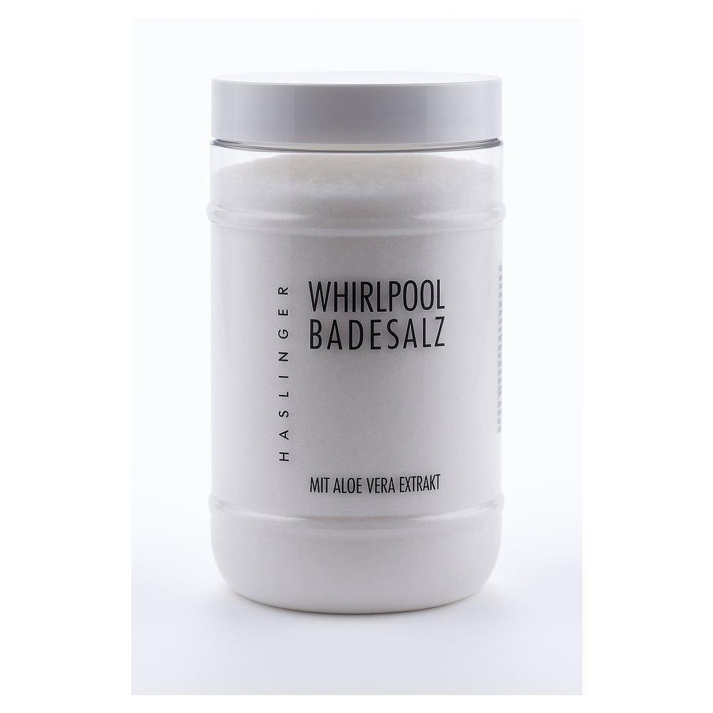 Haslinger Whirlpool Badesalz mit Aloe Vera Extrakt 1000 g