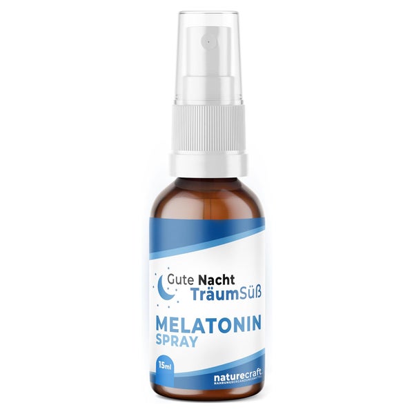 NatureCraft Vegan Gute Nacht Melatonin Spray 15 St