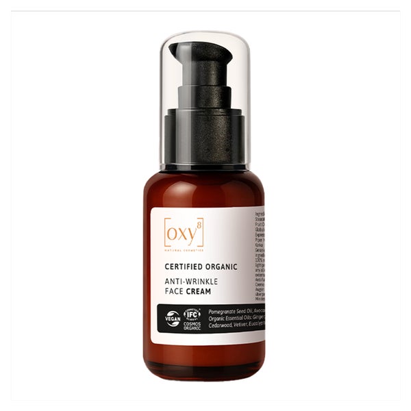 OXY8 NATURKOSMETIK ANTI WRINKLE FACE CREAM 50 ml