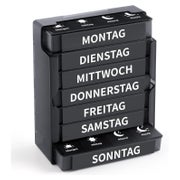 Opret Tablettenbox 7 Tage Pillendose Medikamentenbox 4 Fäche 1 St
