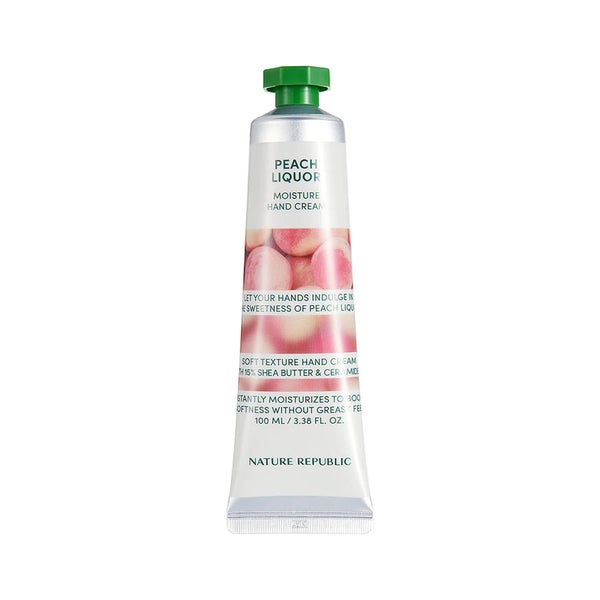 NATURE REPUBLIC - Hand & Nature Peach Liquor Hand Cream 100 ml