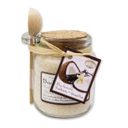 Florex Badesalz Kokos-Vanille Glas mit Holzlöffel 300 g