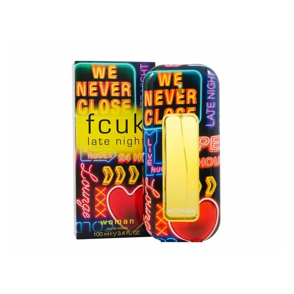 FCUK Late Night Woman Eau de Toilette 100ml Spray 0,1 l