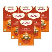 Yogi Tea -Lakritz Bio Gewürztee | 6 x 30,6g 6x17 St
