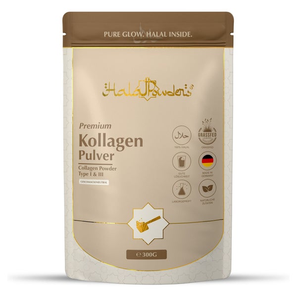 Halal Food - Kollagen Pulver neutral - vom Weiderind 300 g