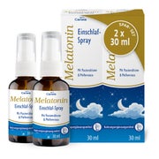 Produktabbildung: Melatonin Einschlaf-Spray Spar-Set 2X30 ml